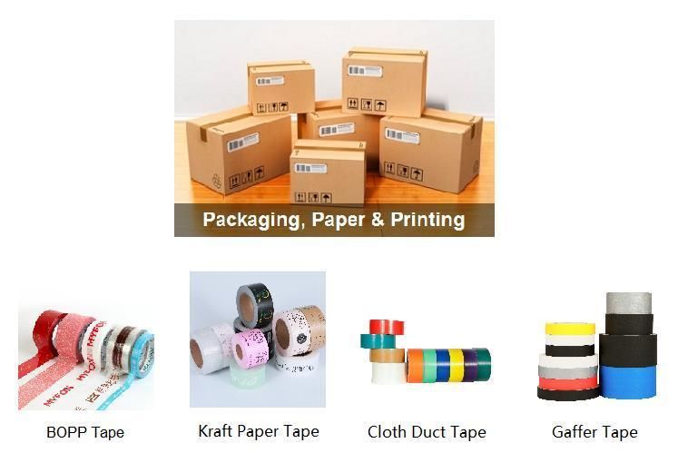 PVC Floor Marking Tape/Cloth Duct Tape/Aluminum Foil Tape/Masking Tape/Washi Tape/Acrylic Foam Tape/OPP Tape/Kraft Paper Tape/BOPP Tape/Packing Adhesive Tape