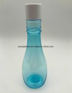 Solid - Colored Plstic Calabash Bottle with Screw Cap for Cosmetic Packaging