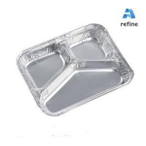 3c230 Take-Away Food Compartment Aluminum Foil Container
