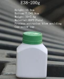 E38 Square Bottle for Powder