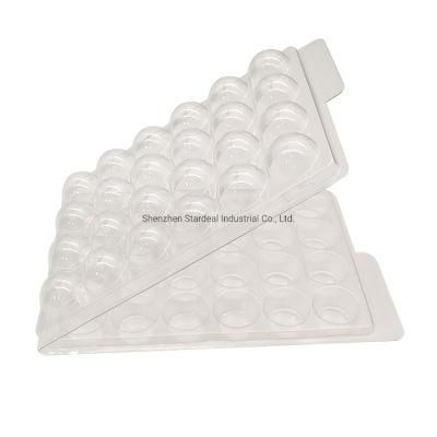 Clear Plastic Clamshell Packaging for Chocolate