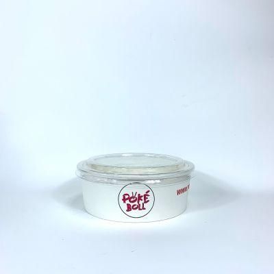 Custom Logo Eco-Friendly Food Packaging Paper Salad Bowl