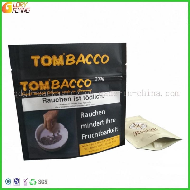 Smell Proof Tobacco Plastic Packaging Bags From China Manufacturer