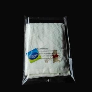 Peel and Seal Transparent Poly Bags for Clothing