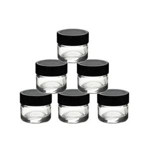 250PCS/Lot 5ml Glass Jar Bottle Concentrate Containers No-Stick DAB Container Food Grade Glass Jar