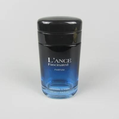 Cosmetic Packaging Matte Black Perfume Bottle 100ml