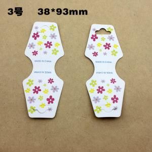 Hot Selling Coated Printed Paper Label for Necklace and Earrings