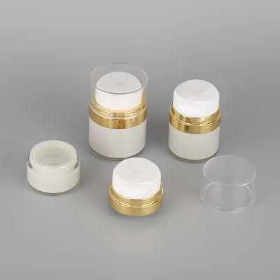 15ml 30ml 50ml Jar Airless Airless Bottles Cosmetic Cream Jar Acrylic Airless Cream Pump Bottle Jar