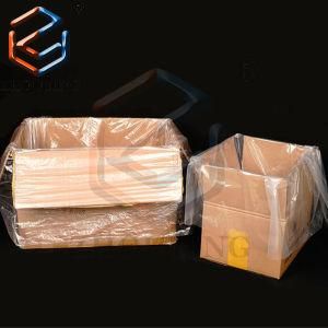 Moistureproof and Dustproof PE Flat Mouth Film Plastic Bags Double Support for Custom