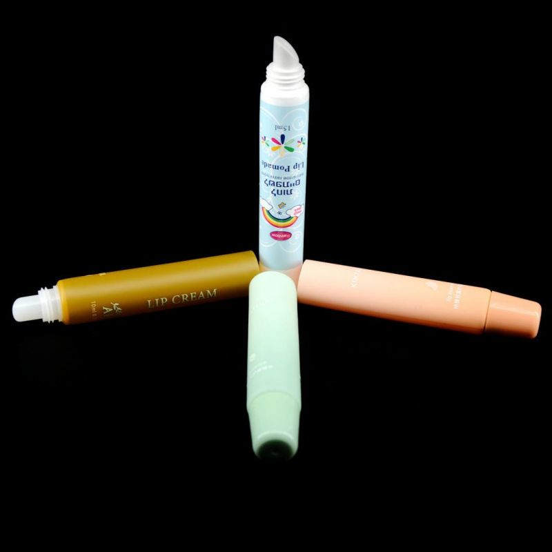 2021 Customized Candy Lip Gloss Tube Eco Friendly Lipstick Tube PCR Lip Gloss Squeeze Tubes