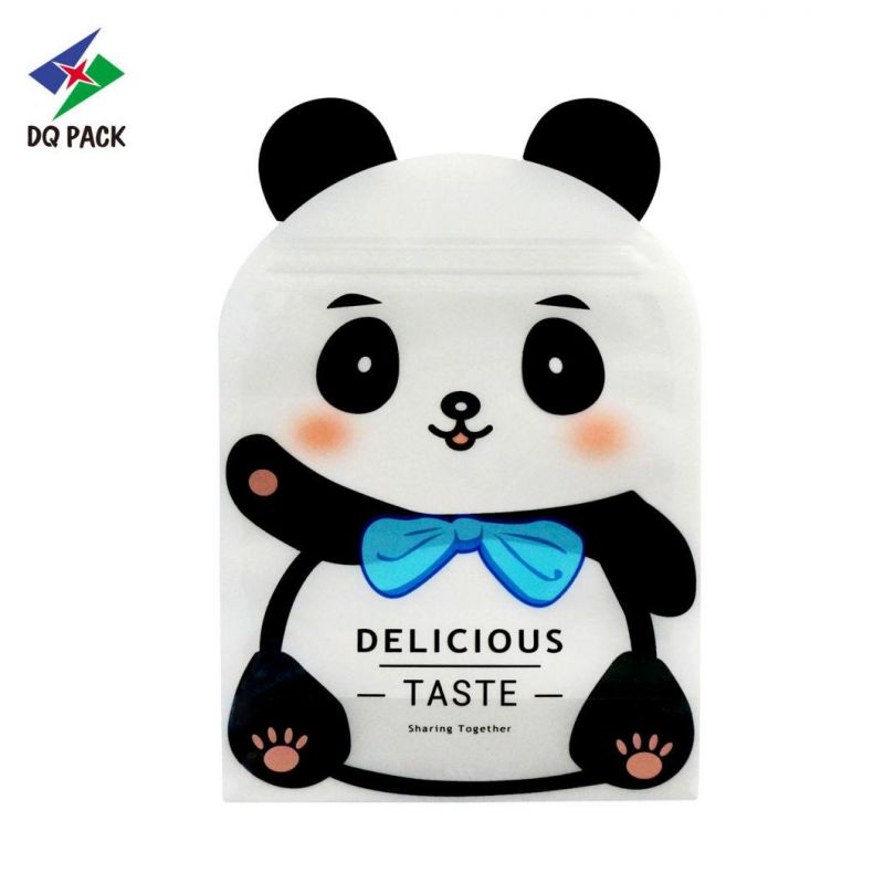 Customized Printing Stand up Zipper Pouch Animal Shape Pouch for Food
