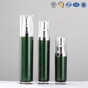 High-Grade Straight Round Acrylic Cosmetic Bottles