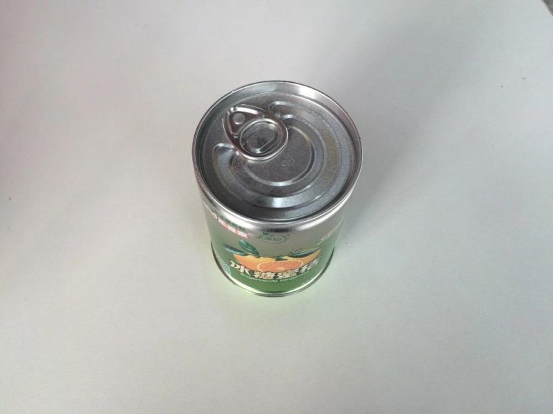 Empty Beverage Tin Can for Sugarcandy Tangerine