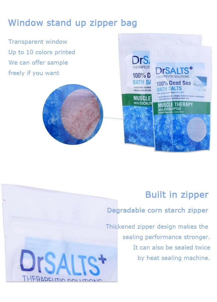 Customized Portable Plastic Mylar Perforated Bags for Fertilizer