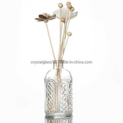 50ml 150ml 250ml Round Clear Reed Diffuser Glass Bottle