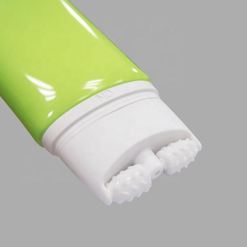 Customized Hot Double Roller Massage Cosmetic Tube for Neck Cream