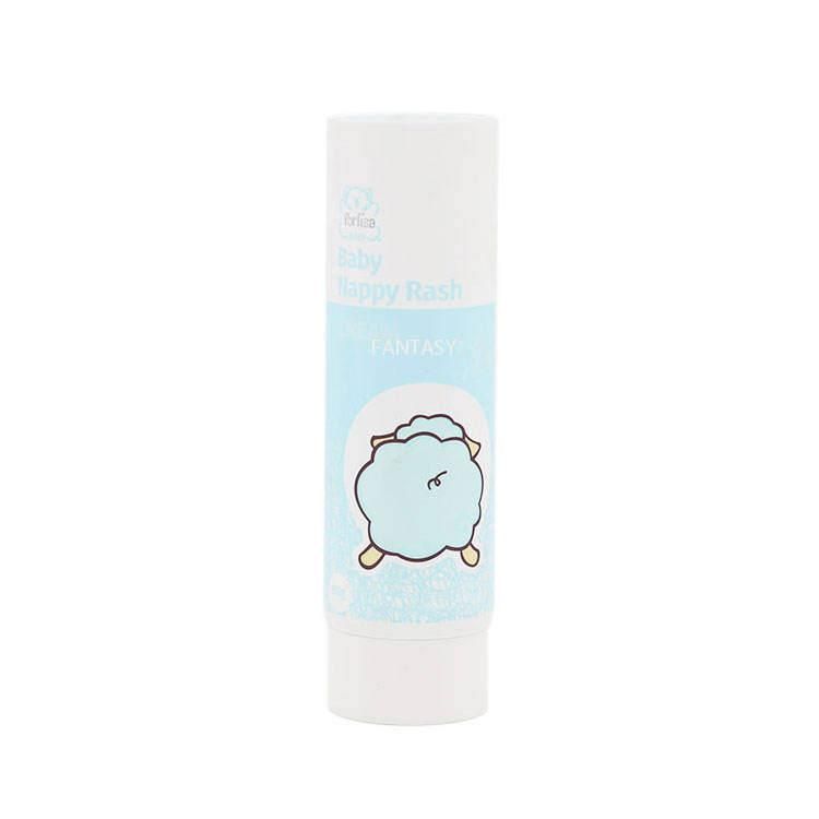 30mm 70g 100ml 240ml Gloss Coating Plastic Body Lotion Small Silver Foil Round Soft Cosmetic Tube Package