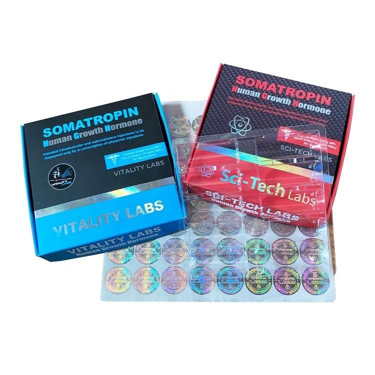 Colorful Custom 2ml Peptide Vial Boxes Printing