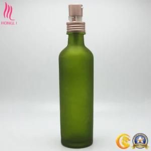 Dark Green Suit Lotion Glass Bottle with Aluminum Sprayer