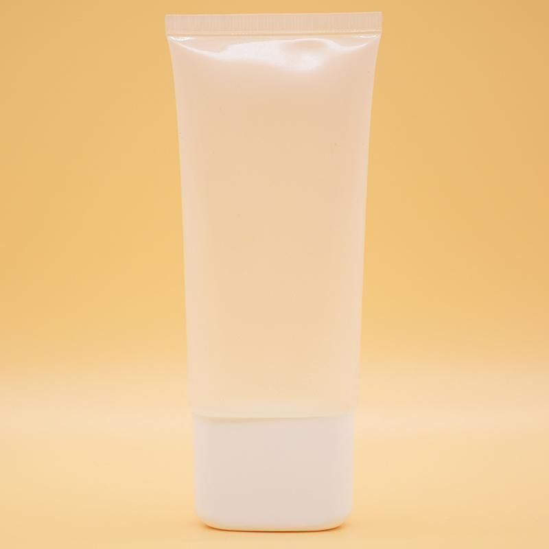 Bioplastic Packaging Flat Shape Bb Cream Tubes Squeeze Cosmetic Tubes