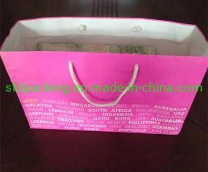Customized Different Sizes Paper Shopping Bags