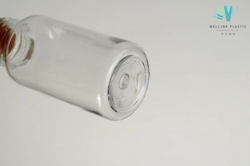 50ml Pet Empty Round Bottle with Flip Cap