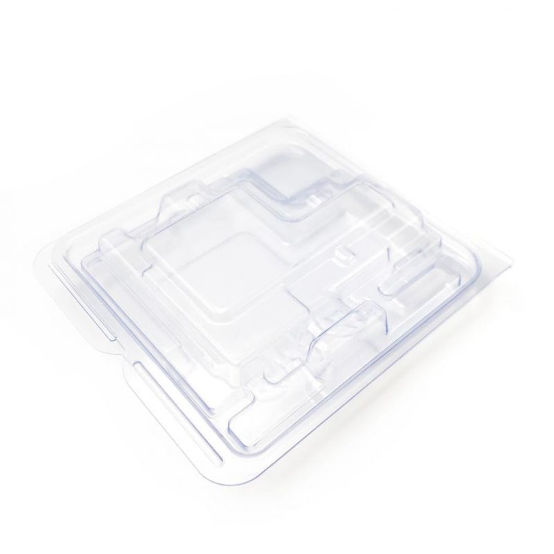 Rectangular Disposable Plastic Pet PVC Material Packaging Industrial Box Customized