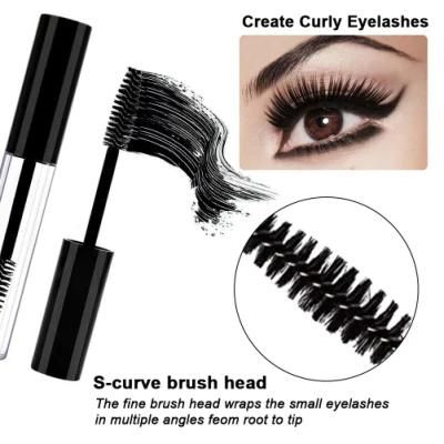 Cusotm 10ml Empty Luxury Refillable Lip Gloss Mascara Wand Tube for Mascara Eyelash Growth Oil