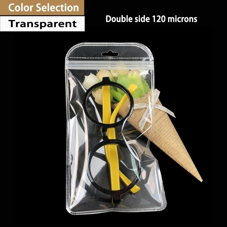 Phone Case Packaging Bag Transparent Plastic Zipper Bag
