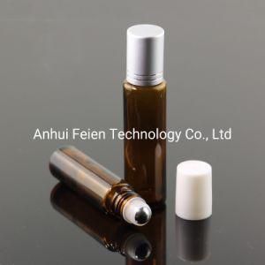Amber Glass Roll on Bottle 15ml Roll on Glass Bottle for Cosmetic Packaging&Nbsp;