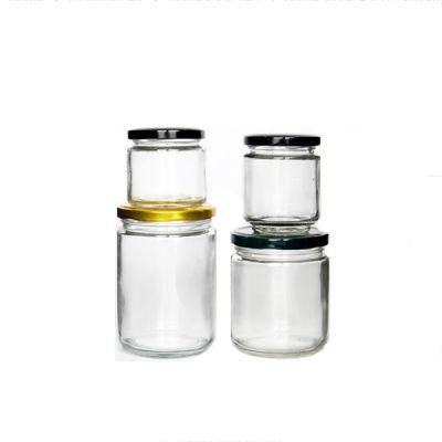 6.5oz 195ml Round Small Jam Honey Pickle Food Storage Jar Glass Jar with Lid