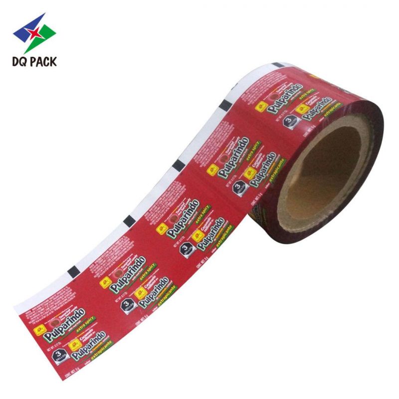 Metallized Film Customized Opaque Laminated Material Packaging Film Roll Film for Food