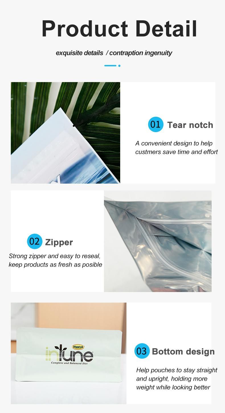 Print Bag Food Package Design Zipper Bag with Logo