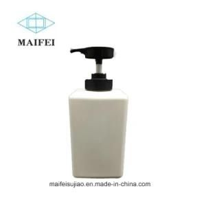 Empty 1 Litre Custom HDPE Matte Black Pump Plastic Shampoo Bottles for Lotion