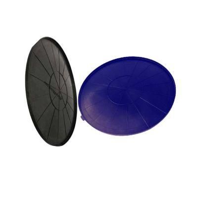 Black Color 200L Plastic Drum Cap Seals Plastic Drum Caps Covers