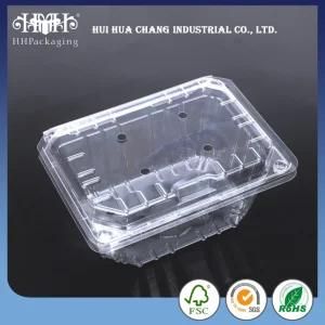 Transparent Fold-Able Plastic Containers for Food Packaging/Take-Outs
