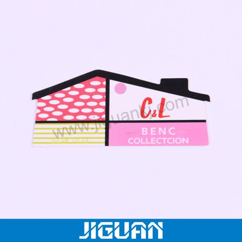 Custom String Paper Labels Hangtags for Jean Fashion Garment