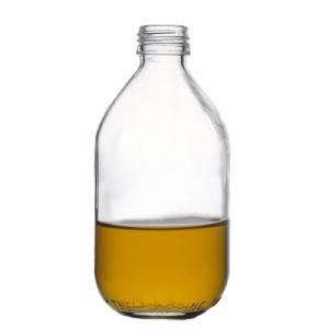 Hot Sale Drink Packaging Wholesale Flint Empty Round Beverage Glass Bottle