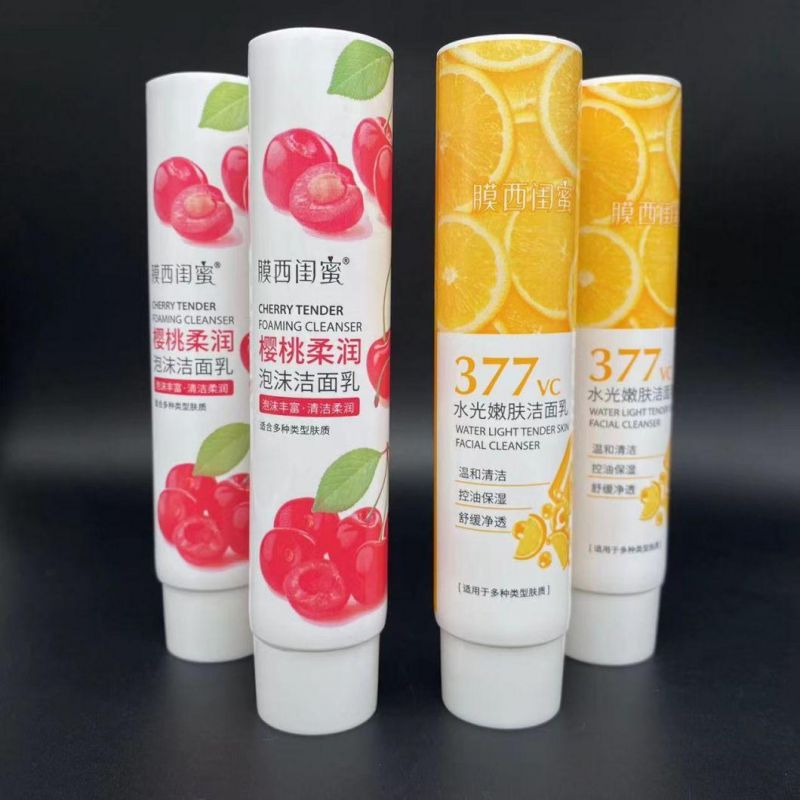 Dia 40mm Extruded Cosmetic Packaging Plastic Tube