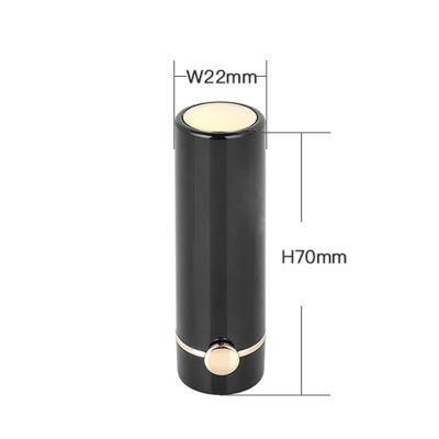 Manufacturer Price Empty Custom Round Black Makeup Containers Lipstick Tube for Lipstick Packaging
