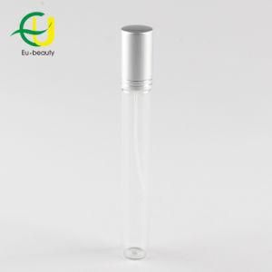 15ml Silver Screw Perfume Samples Glass Bottle with Spray Pump