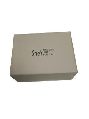 Simple Decorated Recycled Paper Cardboard Carton Flat Box