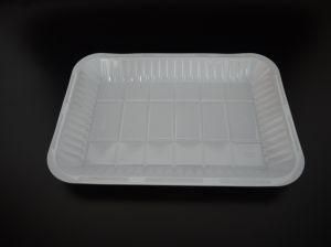 Plastic Blister White Color Tray for Food
