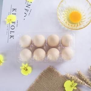 Cheap Transparent 8 Holes Plastic Egg Tray