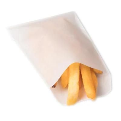 Greaseproof Food Packaging Hamburger Sandwich Paper Bag