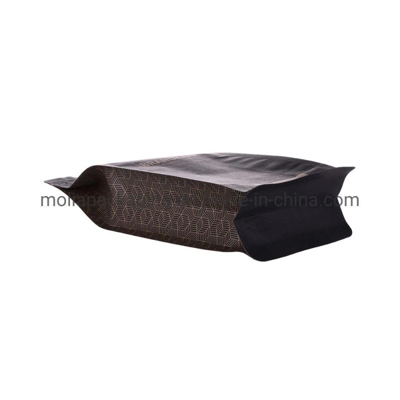 High Quality Eco Friendly Plastic Packaging Bags Customized Stand up Pouch Coffee Bean Bags with Zipper and Valve