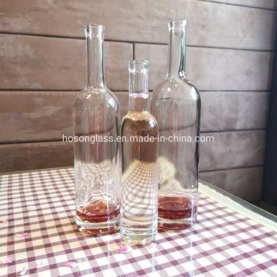 Hoson Experienced Manufacturer Extra Flint 700ml 750ml 375ml Glass Bottle Vodka