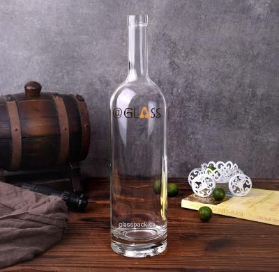 500ml Premium Glass Bottle for Whisky, Liqueur