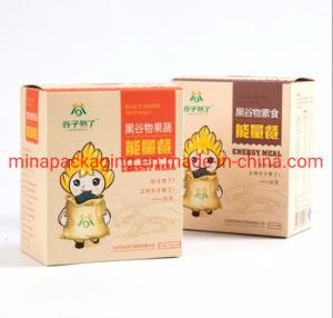 Printing Biscuit Cookie Box Packaging / Food Grade Paper Packaging Box for Sweet Food