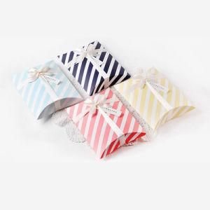 Exquisite Color Printing Folding Small Gift Packaging Paper Box Spot Quality Hot Style Creative Personalized Pillow Box